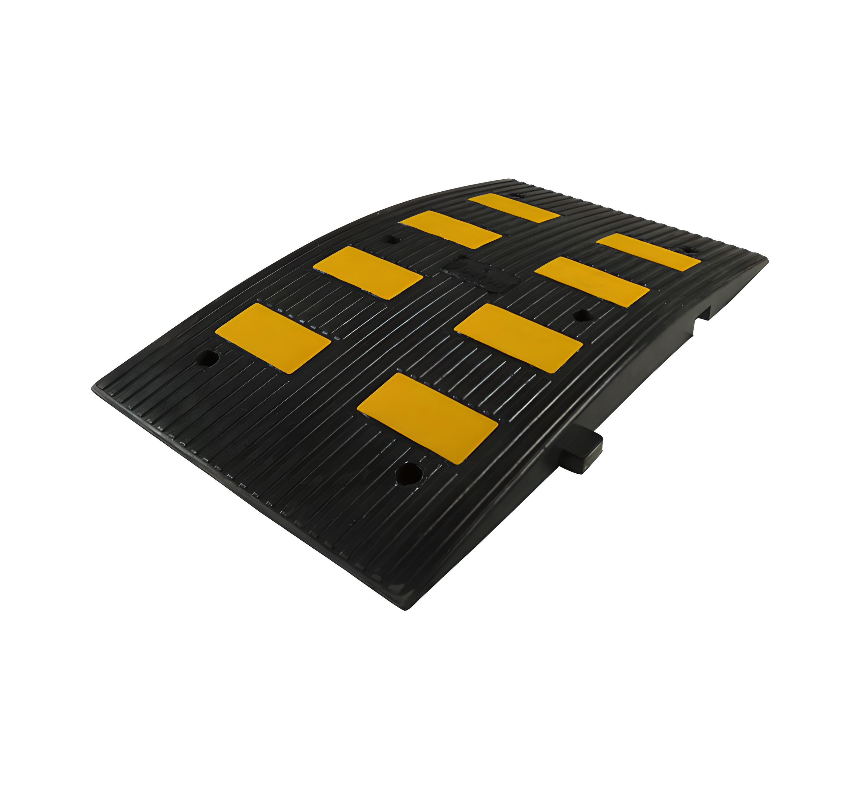 UT_9008 Ralentisseur en caoutchouc 900 mm (avec 8 r&eacute;flecteurs)